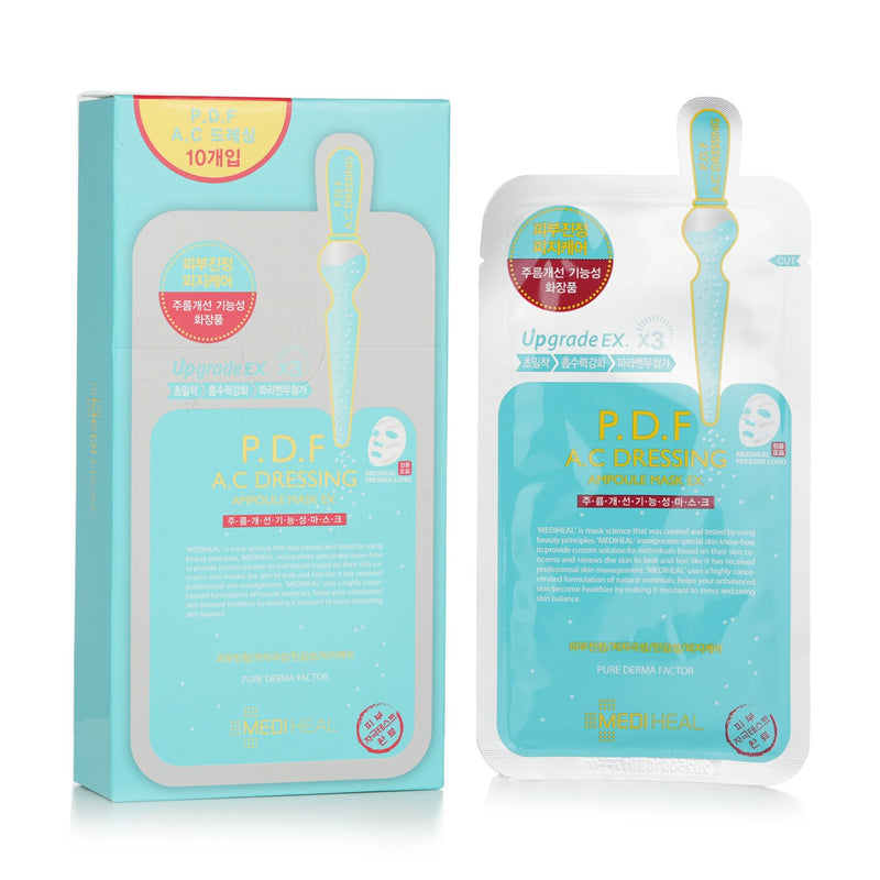 Mediheal - P.D.F A.C Dressing Ampoule Mask Ex. (Upgrade)  - 10pcs