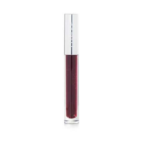 Clinique Pop Plush Creamy Lip Gloss in #01 Black Honey Pop, a hydrating gloss for voluminous, shiny lips with precision applicator.