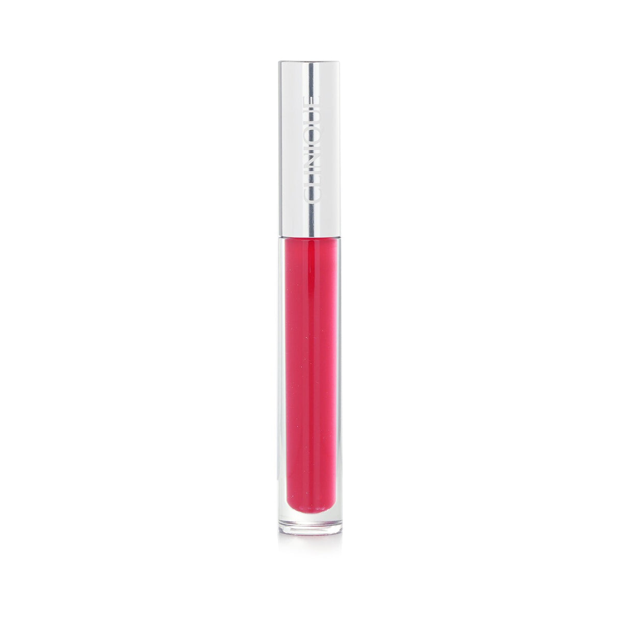 Clinique Pop Plush Creamy Lip Gloss in Juicy Apple Pop, 3.4ml, offers glossy shine, hydration, and precise application.