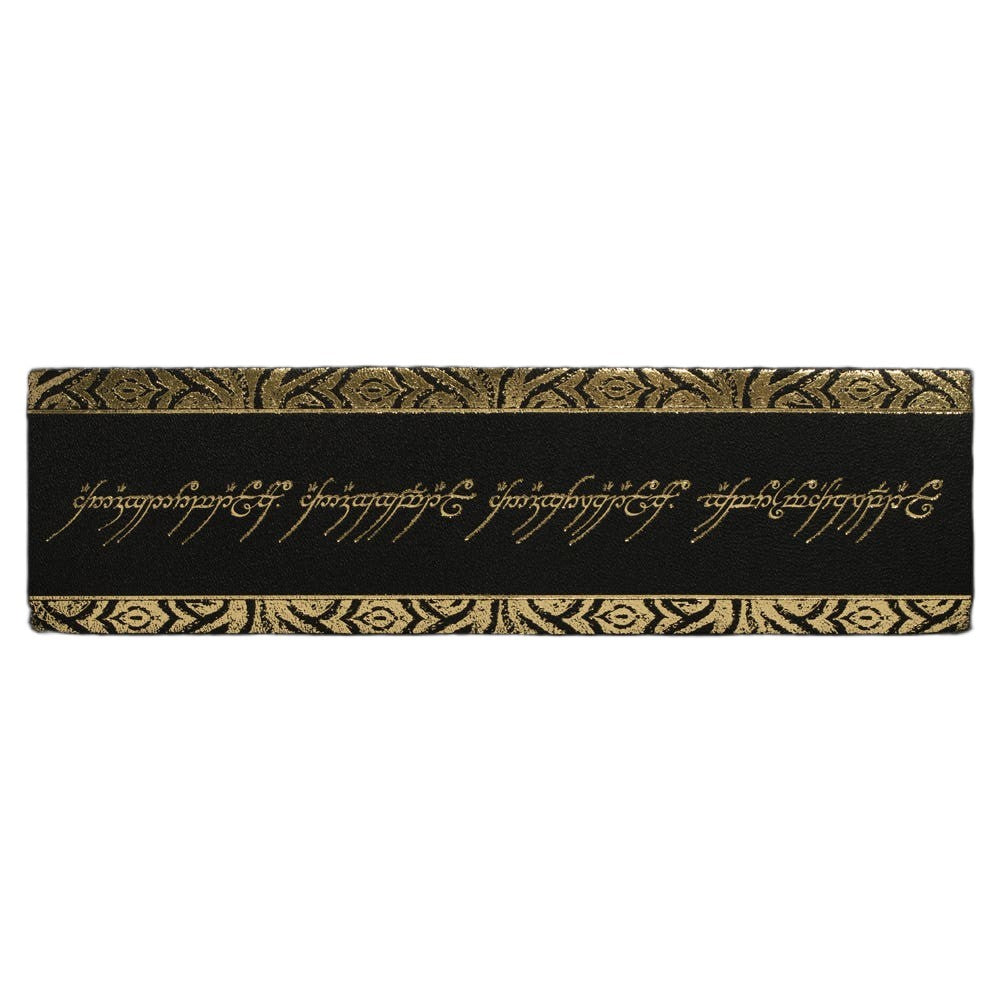 WETA - Lord of the Rings - Leather Bookmark - The One Ring Inscription