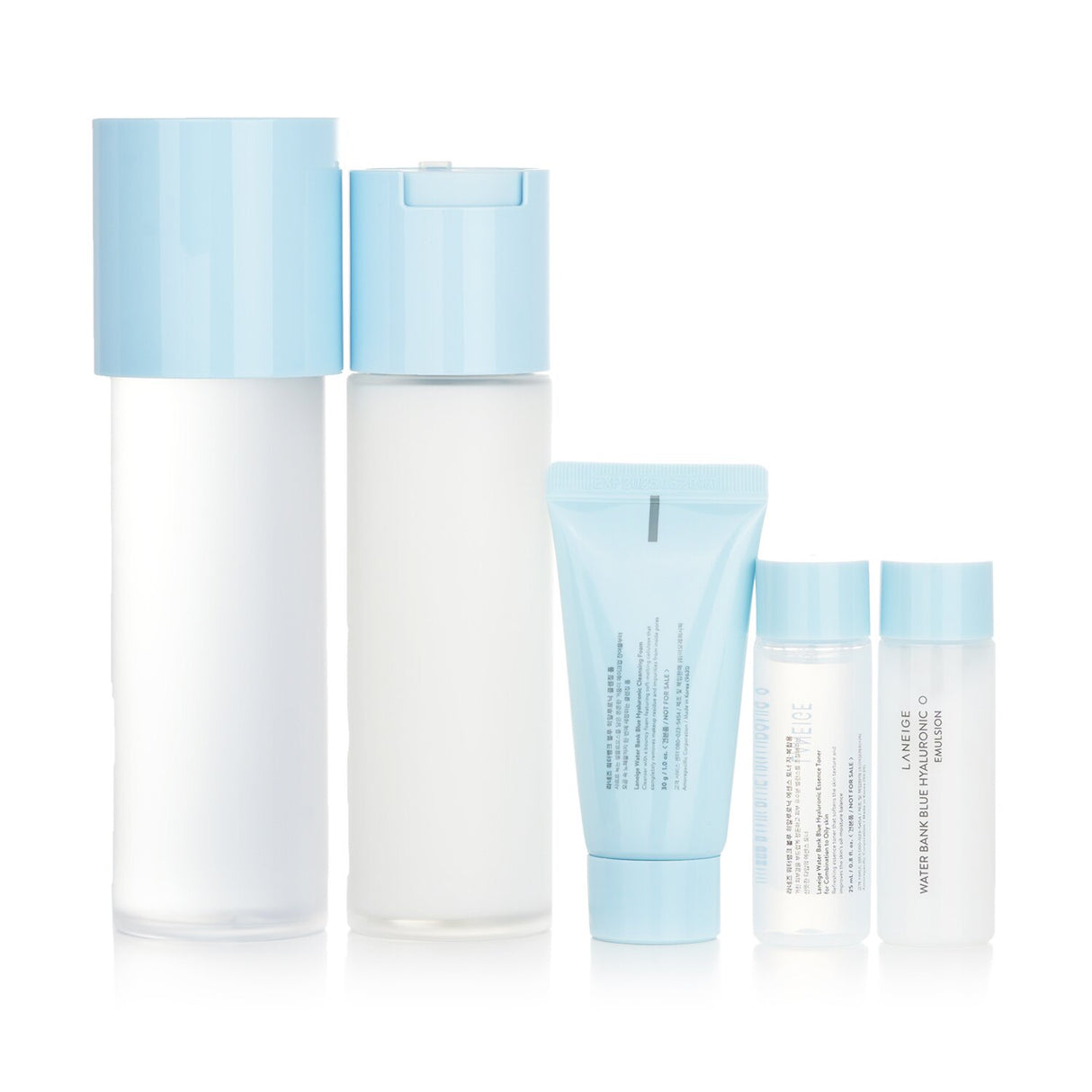 Laneige - Water Bank Blue Hyaluronic 2 Step Essential Set (For Combination to Oi
