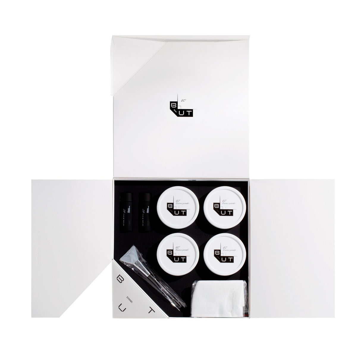 Brightening mask set infused with Tahitian Black Pearl and Japanese Mulberry for rejuvenated, radiant skin.