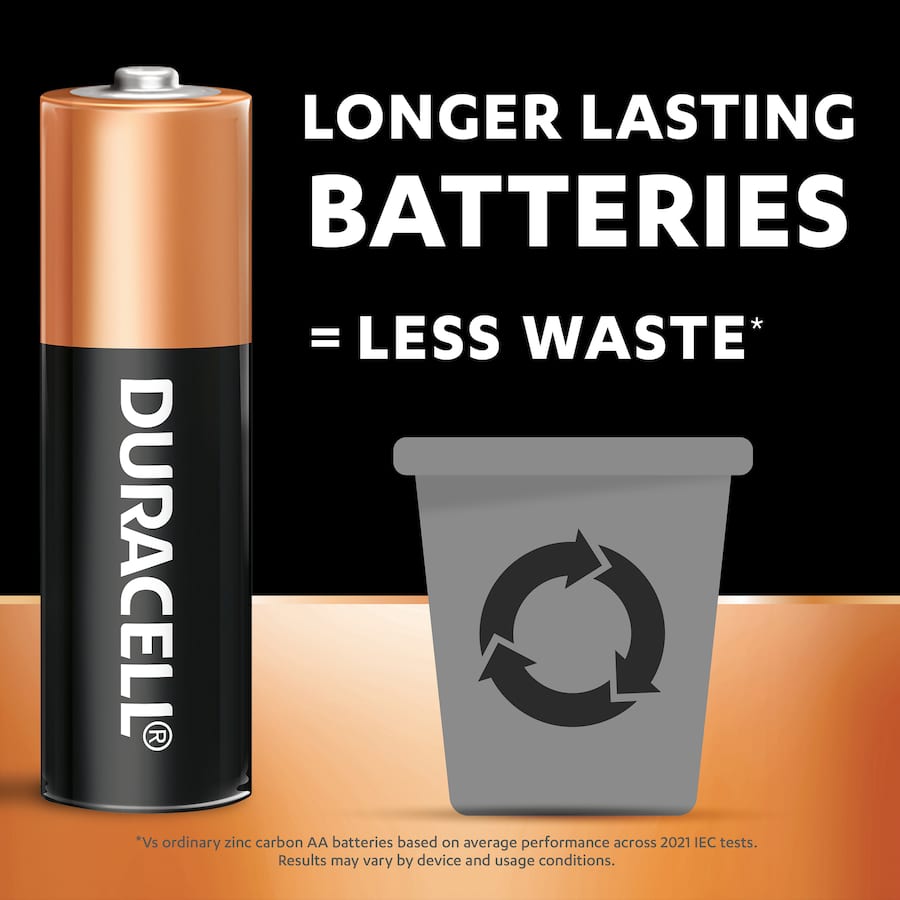 Duracell Aa Battery Coppertop 10 pack