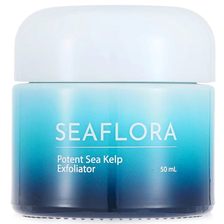 Creamy sea kelp facial masque for all skin types, detoxifies, brightens, and nourishes with natural ingredients.