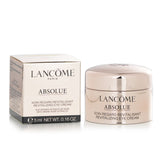 Miniature 5ml Lancôme Absolue Revitalizing Eye Cream featuring Grand Rose Extracts, targeting wrinkles and puffiness for youthful eyes.