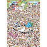 Jumbo Jan van Haasteren - Hooray, Jan 90 Years 500 Piece - Jigsaw Puzzle