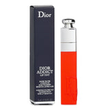 Christian Dior Dior Addict Lip Tint in Natural Red Tangerine, a hydrating semi-matte tint with a no-transfer formula.