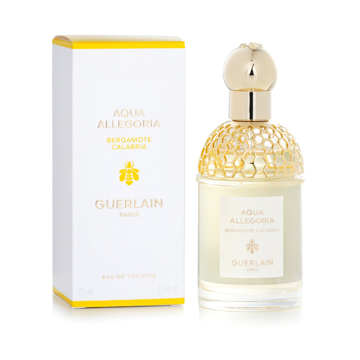 Guerlain Aqua Allegoria Bergamote Calabria Eau De Toilette Spray in 75ml, a refreshing citrus scent for all seasons.