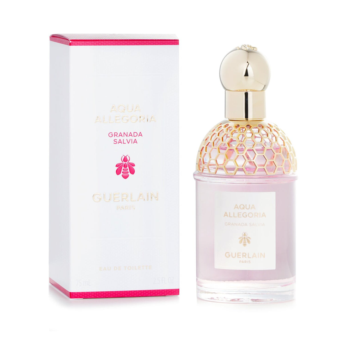 Guerlain Aqua Allegoria Granada Salvia Eau De Toilette, 75ml, features fruity summer notes and a luxurious unisex scent profile.