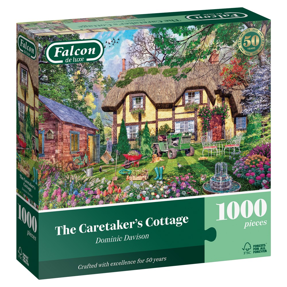 Jumbo - Falcon - The Caretaker's Cottage (1000 pieces) - Jigsaw Puzzle