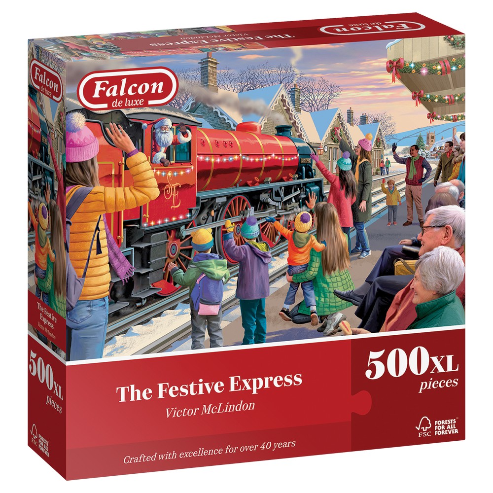 Jumbo - Falcon - The Festive Express - 1000 Piece - Jigsaw Puzzle