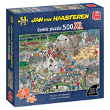 Jumbo - Jan van Haasteren 500XL - The Zoo (500 pieces XL) - Jigsaw Puzzle