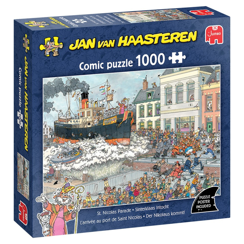Jumbo - Jan van Haasteren - St. Nicolas Parade 1000 Piece - Jigsaw Puzzle