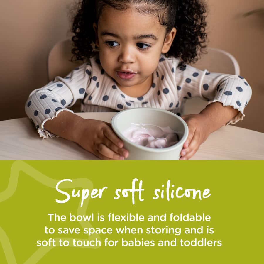Tommee Tippee Baby Bowl And Spoon Silicone