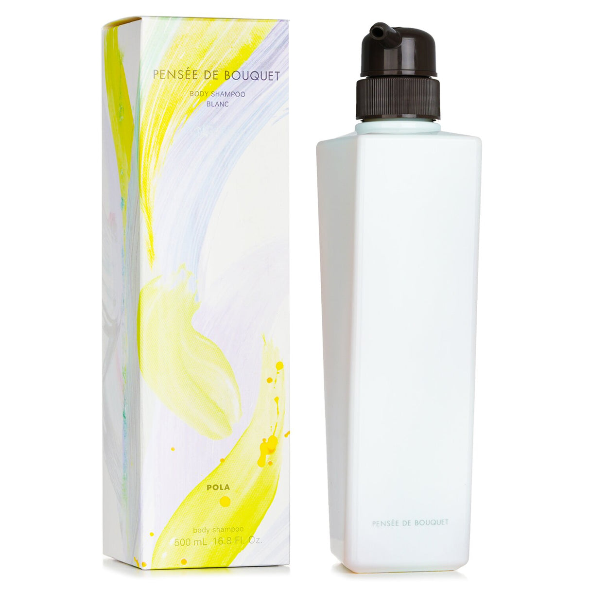 Luxurious 500ml body shampoo with floral scent, hydrating arnica extract, and osmotic collagen for silky-smooth skin.