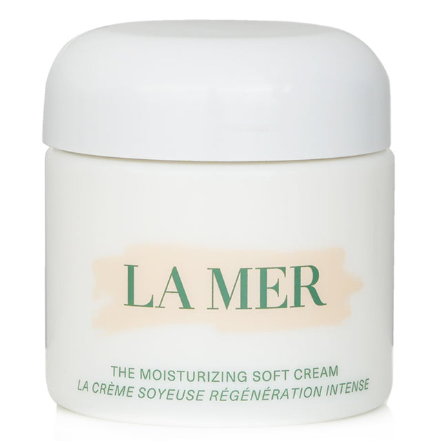 La Mer Moisturizing Soft Cream in a 100ml jar, offering luxurious hydration and nourishing ingredients for radiant skin.