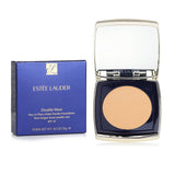 Estee Lauder Double Wear Matte Powder Foundation #4N2 in Spiced Sand, offering customizable coverage and SPF 10 protection.