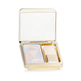 Luxurious highlighter with seashell-inspired colors in a jeweled case for luminous skin and defined contours.