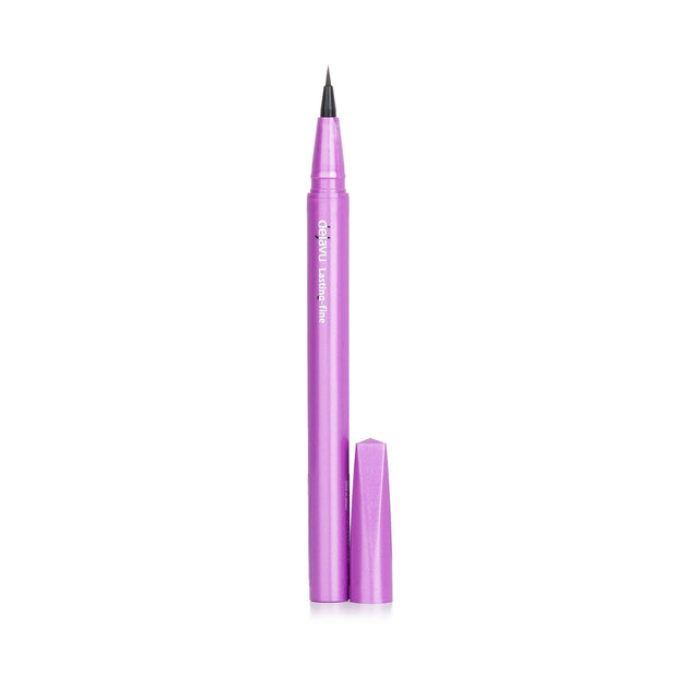 Dejavu eyeliner in deep black with a precision short brush for ultra-fine, long-lasting, water-resistant lines.