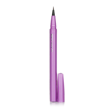 Dejavu Medium Brown Liquid Eyeliner with a 5mm brush for precise, long-lasting, smudge-proof application.