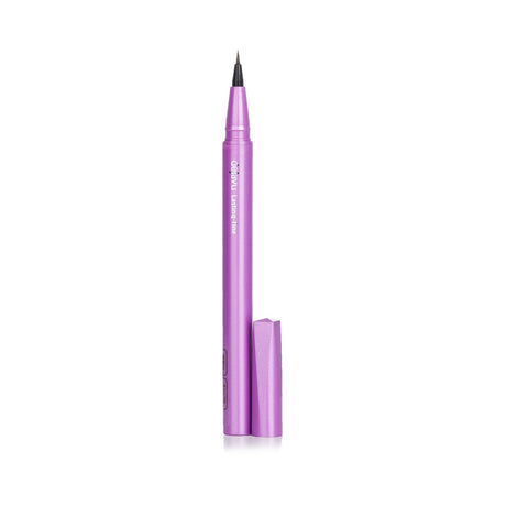 Dejavu Liquid Eyeliner in #3 Black Brown features a 5mm brush for precise, long-lasting, smudge-proof application.