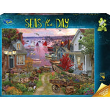 Puzzle - Holdson - Seas the Day, Evening in the Harbour - 1000Pc