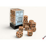 CHX 25733 Speckled Rust 16mm d6 Dice Block (12 dice) - RPG Book
