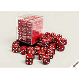 CHX 25974 Speckled Lava Stone 12mm d6 Dice Block (36 dice) - RPG Book