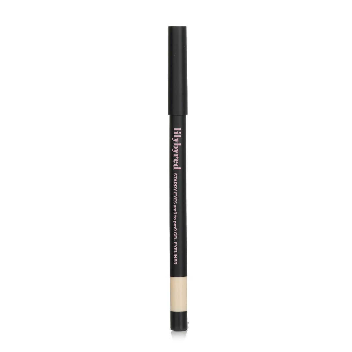 Silky gel eyeliner in Shine Gold, perfect for precise application as eyeliner or eyeshadow, smudge-resistant, includes sharpener.