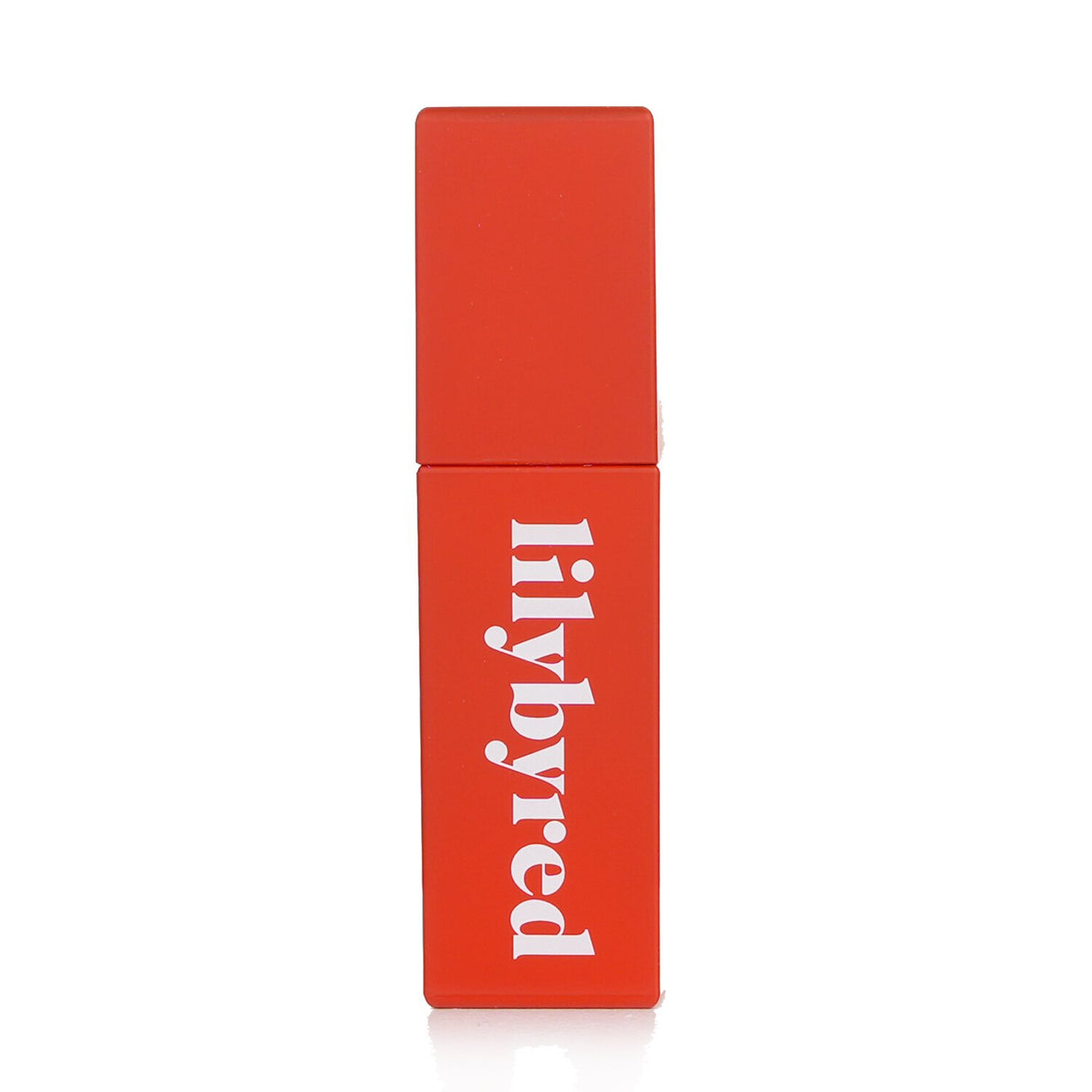 Lilybyred Mood Liar Velvet Tint #04 Mellow Persimmon, a moisturizing matte lip tint for vibrant, lasting color and comfort.