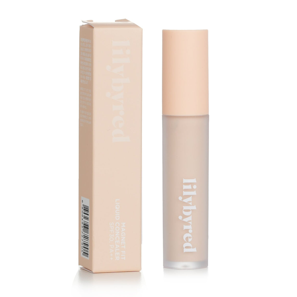 Lilybyred Magnet Fit Liquid Concealer SPF30 in #19 Pure Fit, offering flawless coverage and UV protection in a lightweight formula.