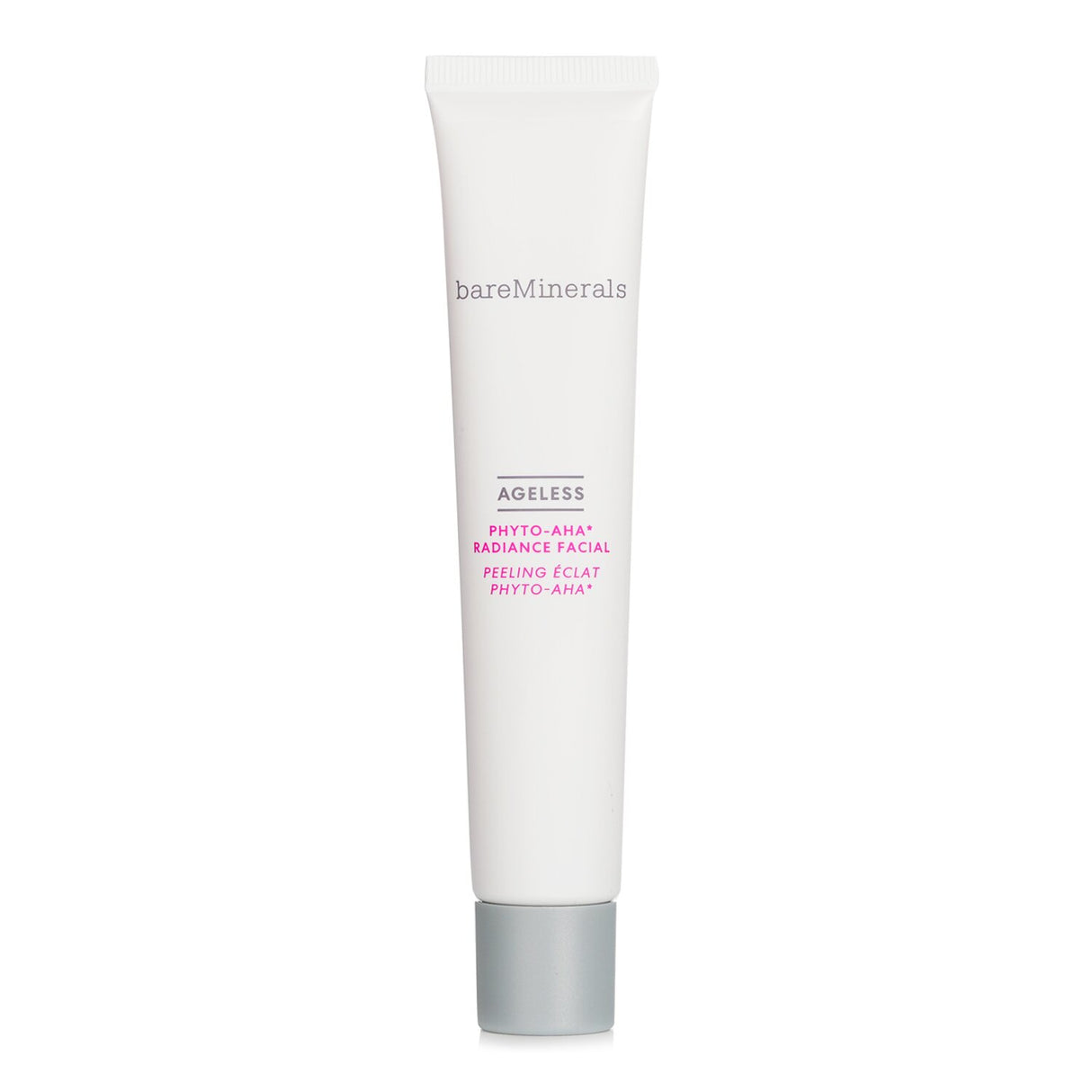 BareMinerals Ageless Phyto AHA Radiance Facial in a 50ml jar, a 3-in-1 peel, exfoliator, and mask for radiant, smooth skin.