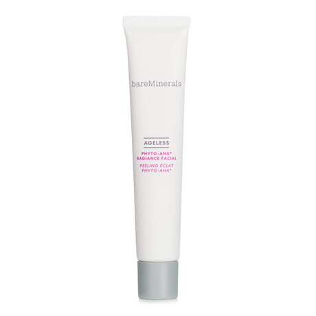BareMinerals Ageless Phyto AHA Radiance Facial in a 50ml jar, a 3-in-1 peel, exfoliator, and mask for radiant, smooth skin.