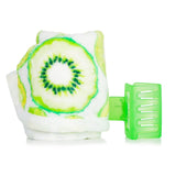 Eco-friendly Key Lime Set with makeup removal cloth, hair clip, and laundry bag for gentle skincare.