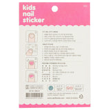 Colorful kids' nail stickers featuring cute animals, transport, and flowers for creative fun and skill development.