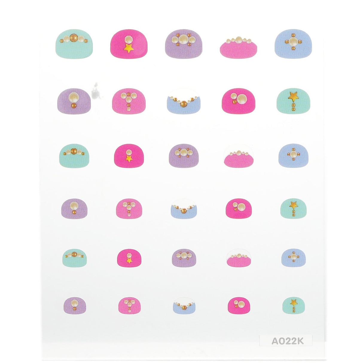 Colorful April Kids Nail Sticker pack featuring cute animals, transportation, and flowers for creative nail art fun.