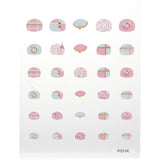 Adorable kids' nail stickers featuring designs from 'My Little Princess', promoting creativity and fine motor skills.