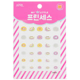 Bright and charming April Korea Princess Kids Nail Stickers featuring adorable designs for creative little girls' nails.