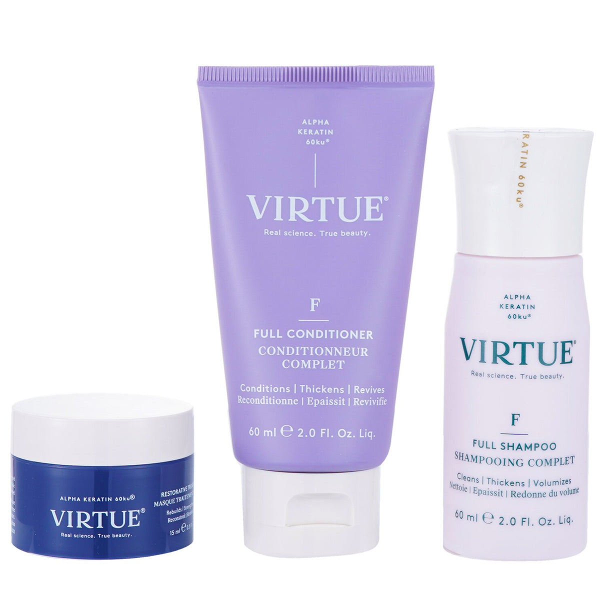 Virtue - Volumize & Thicken Set  - 3pcs