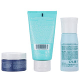 Three-piece hair care set featuring Recovery Shampoo, Conditioner, and Treatment Mask for repairing and strengthening damaged hair.