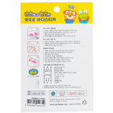 Adorable Pororo body sticker featuring Pororo the penguin and friends, easy to apply, perfect for kids aged 3 and up.