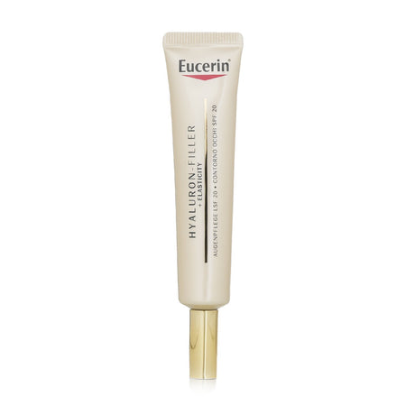 Eucerin Anti Age Eye Cream SPF20, 15ml, with Hyaluronic Acid for plumping wrinkles and improving skin elasticity.