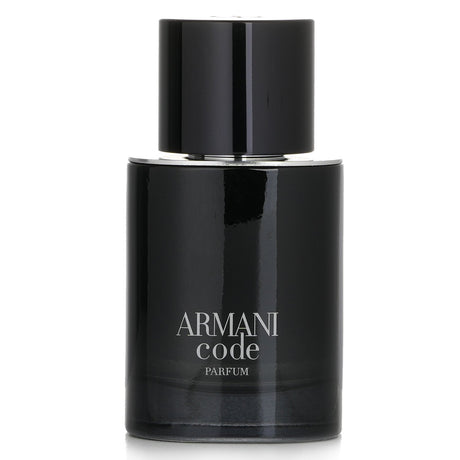 Giorgio Armani Armani Code Parfum 50ml, a sophisticated woody aromatic fragrance for modern men, perfect for any occasion.