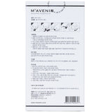 Mavenir Nail Sticker # Shell We Burgundy Pedi, 36 pieces of salon-quality stickers for easy, radiant nail art at home.