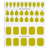 Mavenir Extra Olive Pedi nail stickers in green, 36 pieces, designed for salon-quality nail art at home, safe and easy to apply.