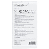 Black Mavenir Nail Sticker pack featuring 36 designs, made from liquid gel for salon-quality nail art at home.