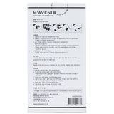 Mavenir black nail stickers pack, 32 chic designs with real gel for effortless, salon-quality manicures at home.