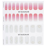 Mavenir Nail Sticker set in pink with 32 salon-quality designs for vibrant, easy nail art at home.