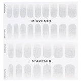 Mavenir Grey Nail Stickers (#Fiesta Silver) - 32 salon-quality designs for effortless, stylish nail art.