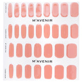 Mavenir Pink Nail Stickers - 32pcs set featuring salon-quality, liquid gel designs for easy, stunning nail art at home.